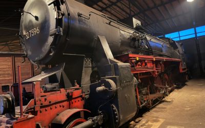 Buga-Förderverein besuchte den Verein „Geraer Eisenbahnwelten“